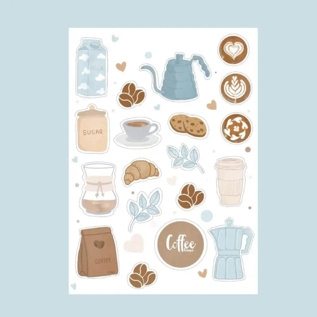 Coffee Sticker Sheet