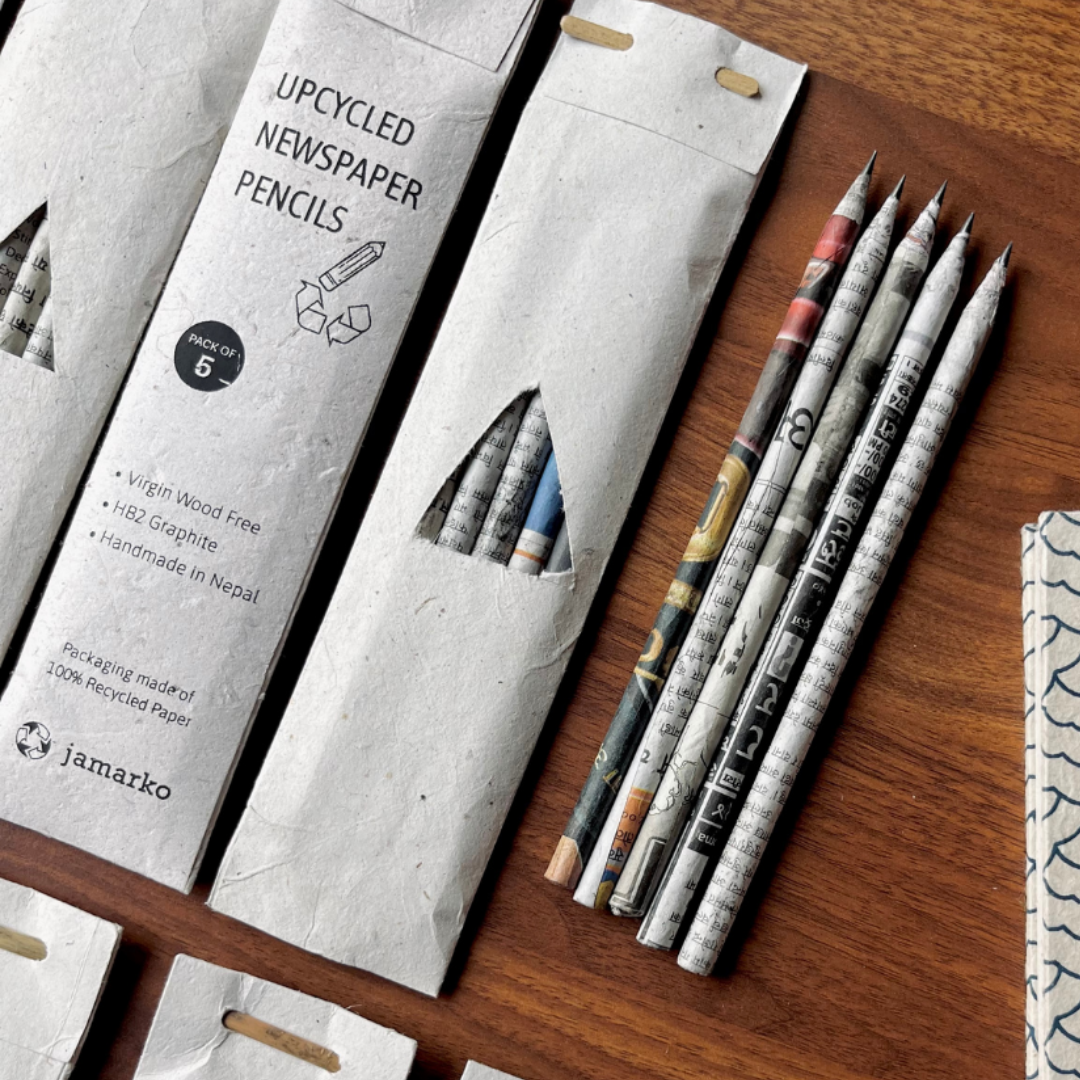 Newspaper Pencil